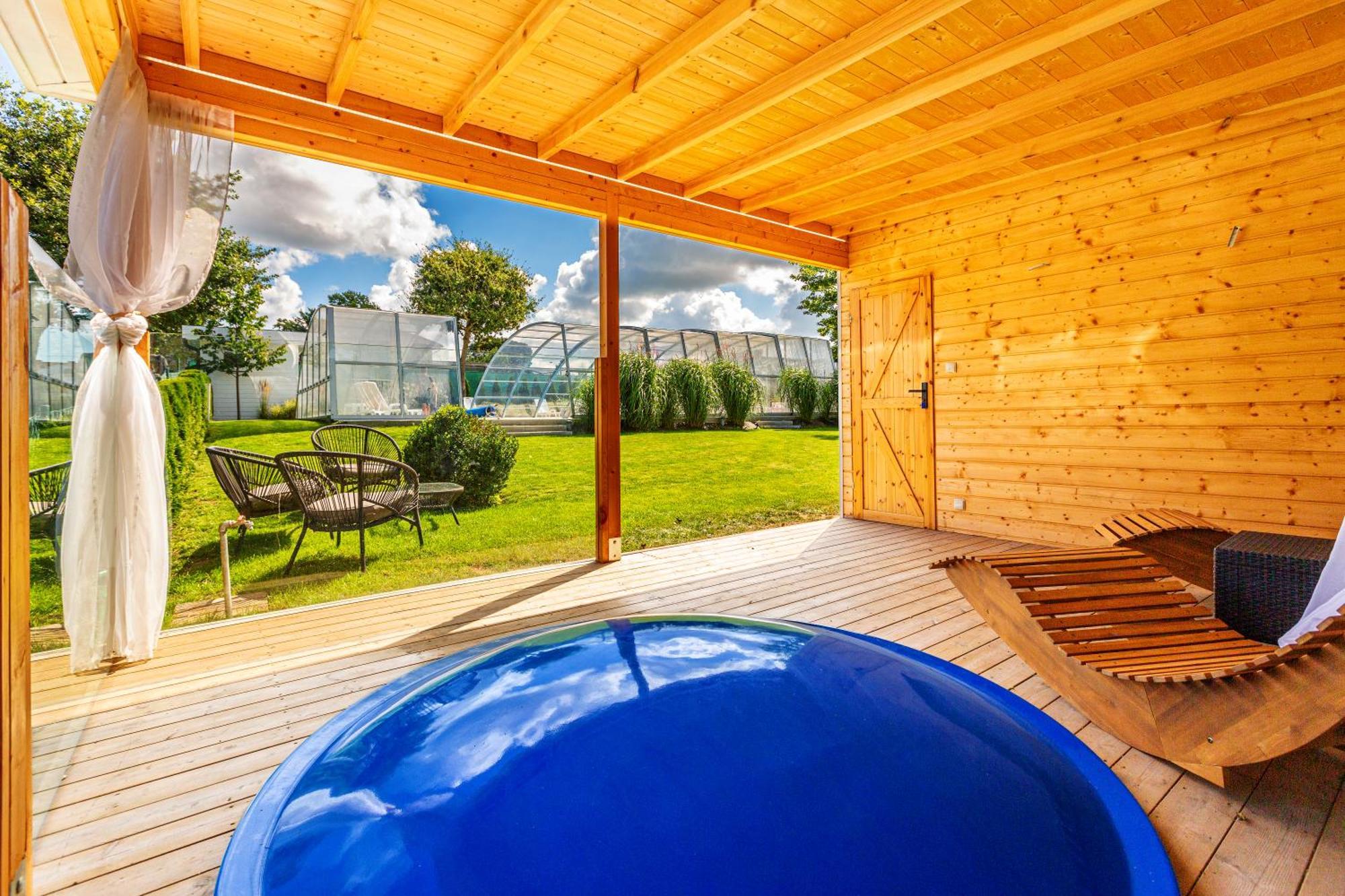 Dom Wczasowy Rudnik Z Basenem, Sauna I Bania Chłapowo Buitenkant foto